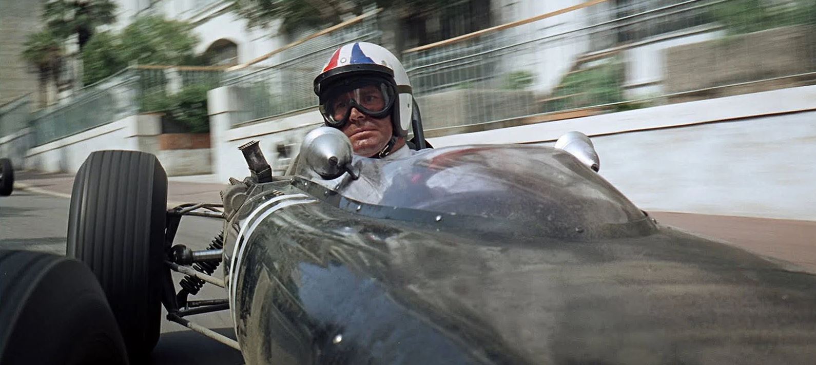 Scene from camera on Garner's car
